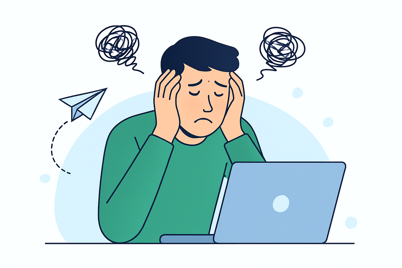 Leaking Bucket Illustration